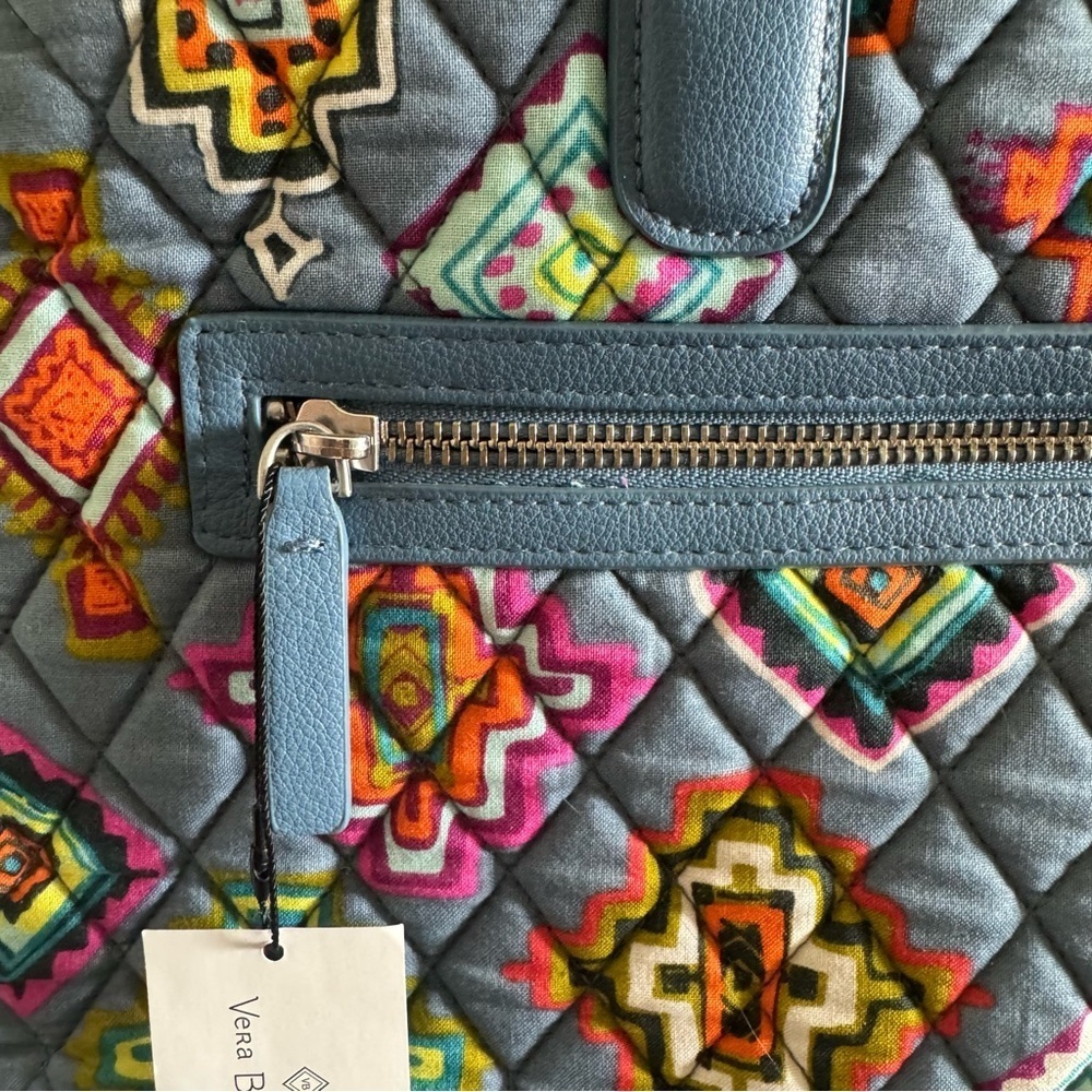 NWT Vera Bradley Day-Off Satchel in Painted Medallions - Picture 5 of 12